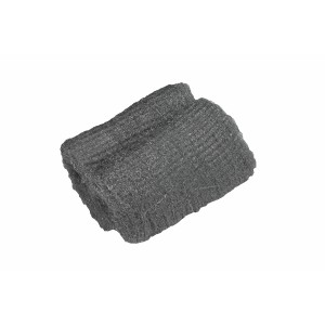 Confezione da 2 tamponi abrasivi e lucidanti LUX in lana d'acciaio, grana 00, per superfici lisce.