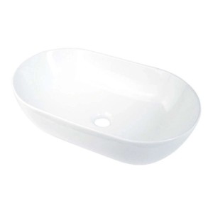 Lavabo da appoggio ceramica Najasa Idrostile 300x140 mm Bianco