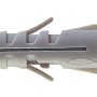 Tassello t.b.t. grigio con vite per fissaggi.