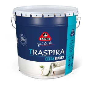 Secchio di pittura per interni bianca t.b.t. di Boero.