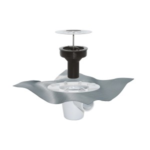 Ricambio t.b.t. per cassette WC, composto da diversi componenti.