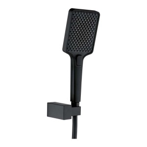 Set doccia Idrostile con supporto a parete esterno nero