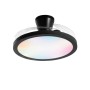 Plafoniera LED moderna t.b.t. con cambio colore, ideale per un'illuminazione elegante.