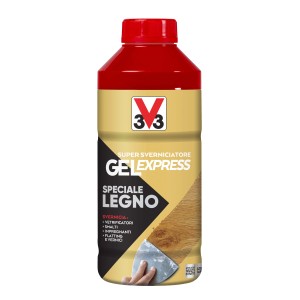 Flacone di sverniciatore Gel Express V33 per superfici in legno. Solventi e detergenti.