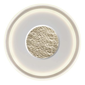 Plafoniera LED Metallo Bianco 2640 lm 2700-6000 K Ø 48x6,3 cm