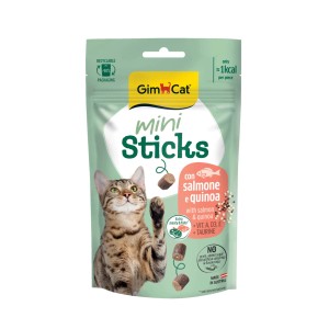 Snack per gatti Mini Sticks con salmone e quinoa 50 g