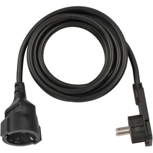 Prolunga brennenstuhl® H05VV-F spina piatta angolata 3m