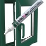 Pennarello ritocco verde (RAL 6005) di iriscolor per riparare danni alla vernice.