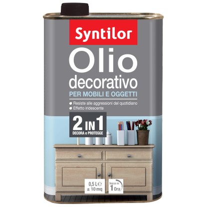 Olio decorativo per mobili e oggetti effetto miele