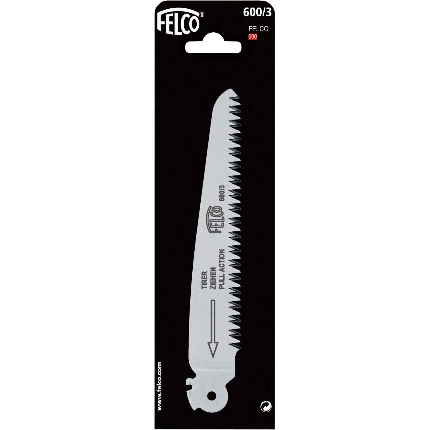 Lama di ricambio Felco 600/3 per sega da giardino Felco F600, 16 cm.