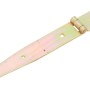 Cerniera a bandella zincata gialla, 300x45 mm, per porte e cancelli, categoria cerniere e ferramenta.