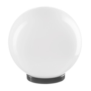Applique da esterno sferica bianca t.b.t.