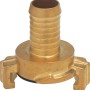 Raccordo rapido in ottone per tubo da 19 mm (3/4").
