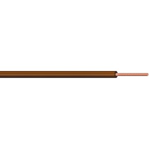 Cavo t.b.t. marrone, unipolare per installazioni elettriche.