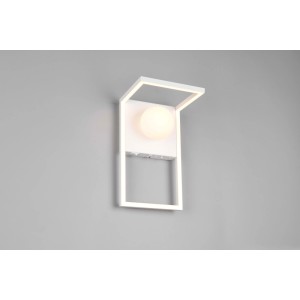 Applique LED Arola 1300lm 2700-3300K H30cm bianco opaco