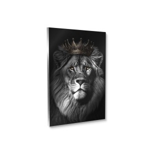 Canvas 60x80 cm lion crown