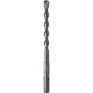 Punta per martello perforatore LUX SDS-Plus, 10 mm x 160 mm, per forare il cemento.