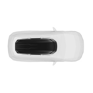 Box da tetto per auto Motion 3 XXL Low nero lucido
