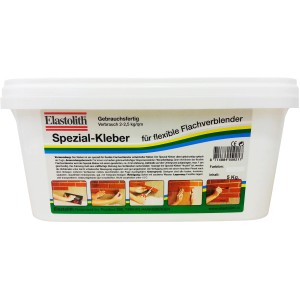 Adesivo grigio per rivestimenti, 5 kg, adatto per interni ed esterni.