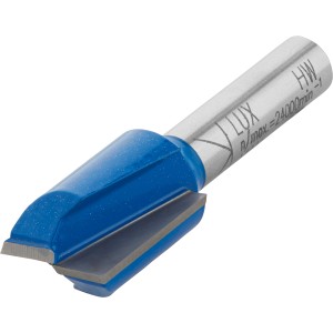 Fresa per scanalature LUX HM, diametro 16 mm, per fresare scanalature nel legno con frese verticali.
