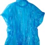 Copertura antipioggia LUX blu in plastica, idrorepellente e con cappuccio.