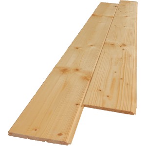 Perline in legno chiaro, dettaglio della struttura del legno.