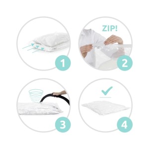 Sacchi salvaspazio Compress set 2 taglia M-L