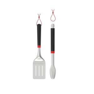 Set di posate per grill Weber nero-argento 2 pz