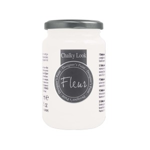 Pittura a gesso Fleur in barattolo di vetro, ideale per il fai-da-te.