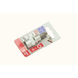 LUX Bussola BIT TX55 Comfort, 12,5 mm (1/2 pollice), acciaio al cromo vanadio, per chiavi e cacciaviti.
