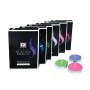 t.b.t. candele tea light in vari colori, confezione da 6.