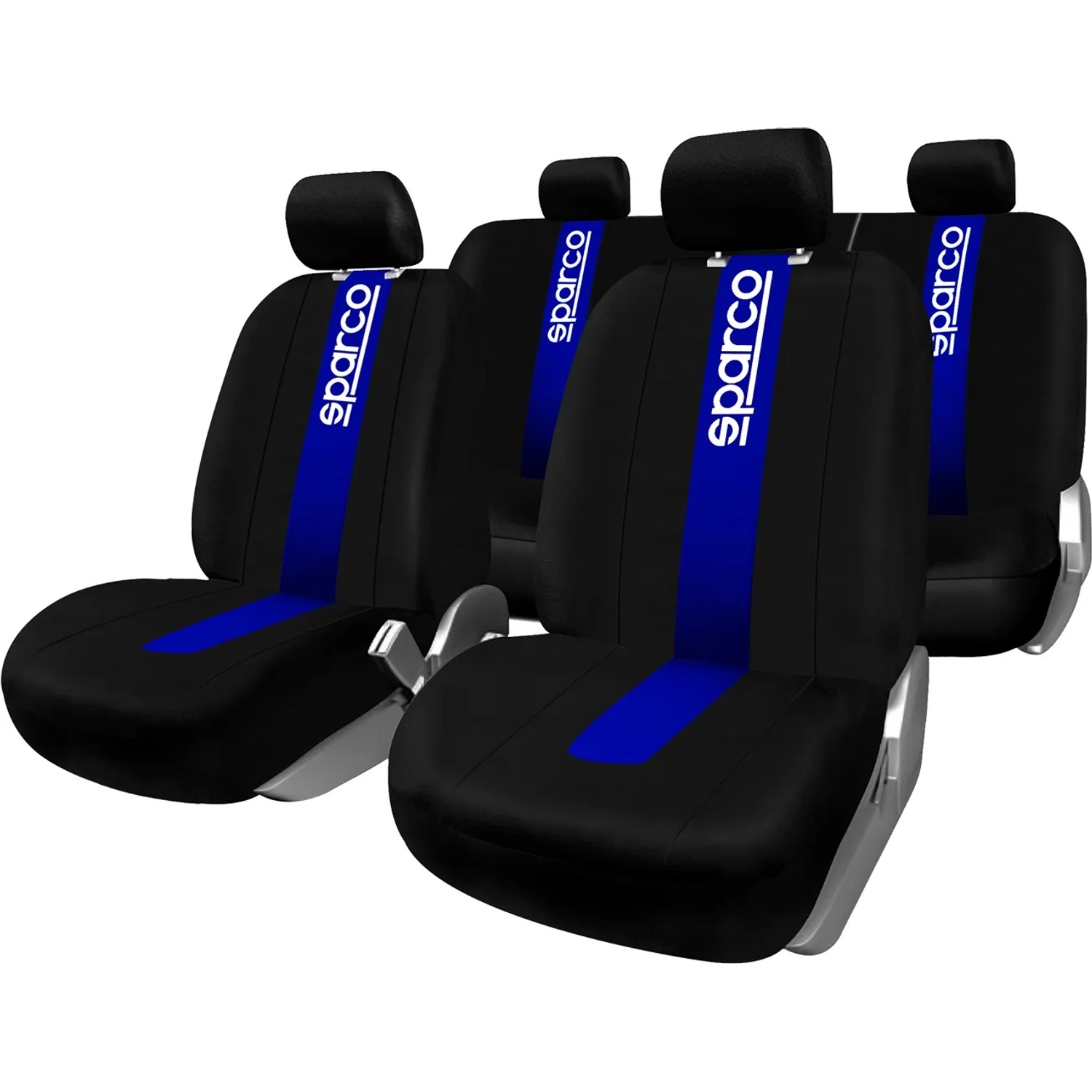 TOPCAR ATHENS Coprisedili Auto Su Misura Per Smart ForTwo (451) – Ecopelle Rossa E Nera, Set 2 Pezzi - 2