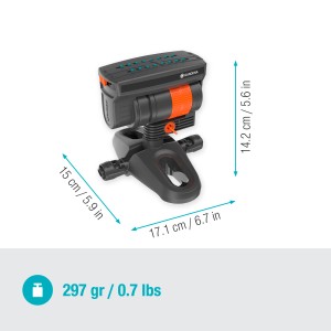 Gardena irrigatore oscillante OS 90: irrigatore per irrigazione a superficie nel sistema Micro-Drip.