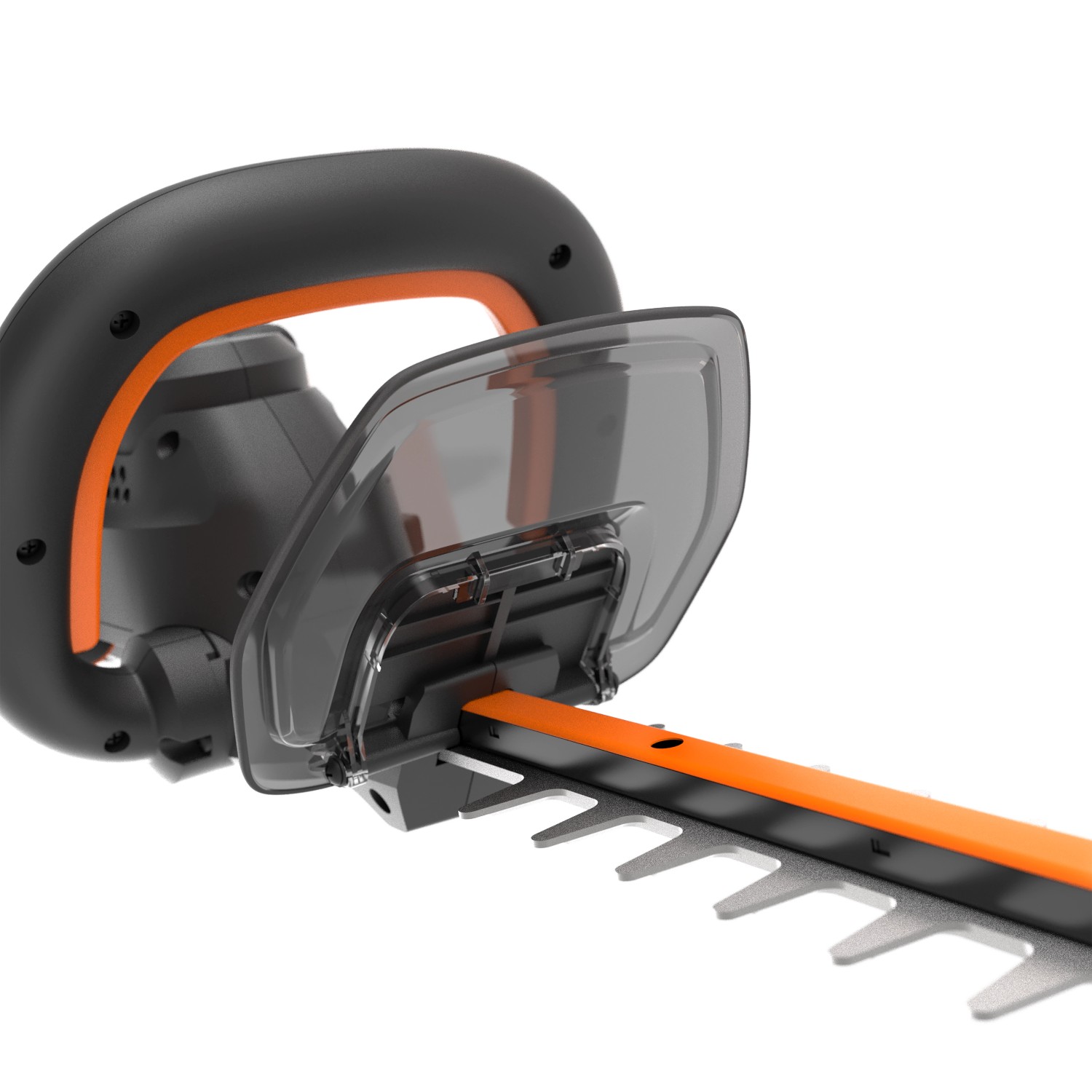 Tagliasiepi a batteria Worx Nitro WG263E, dettaglio delle lame.