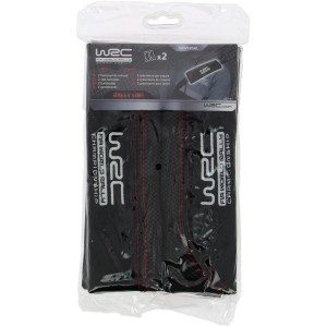 Set accessori interni auto t.b.t., nero con logo WRC.