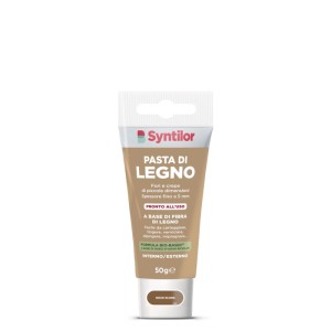Pasta di legno 50 gr noce scuro
