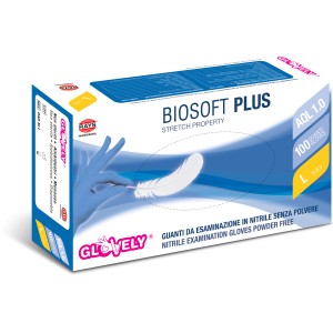 Confezione guanti da lavoro t.b.t. monouso, senza polvere, taglia L, per casa e giardino.