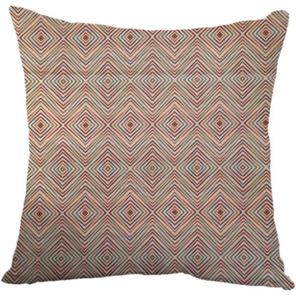 Fodera per cuscino fantasia rombi multicolor 40x40 cm