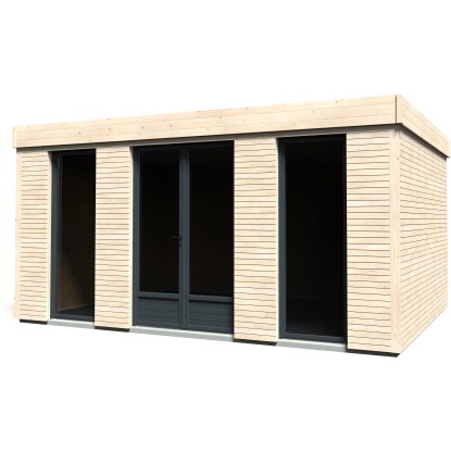 Casetta da giardino in legno semi-abitabile H250xL497xP365 cm 15,25 m²