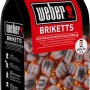 Weber Grillbrikett 8 kg in sacco: Bricchetti di carbone per griglie a carbone.