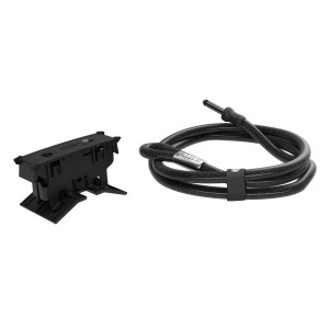 t.b.t. Accessori portabici da tetto: Adattatore e lucchetto a cavo.