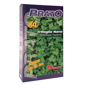 Confezione di semi per prato t.b.t. per un prato verde e denso.