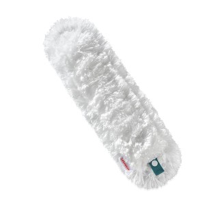 Leifheit Copertura antipolvere Superduster XL, accessorio in microfibra bianca per pulitore superfici.