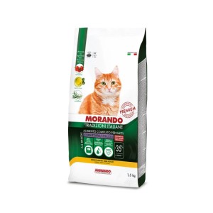 Croccantini per gatti Morando sterilizzato pollo 1,5 kg