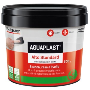 Secchio di stucco AGOAPLAST Alto Standard pronto all'uso per interni.