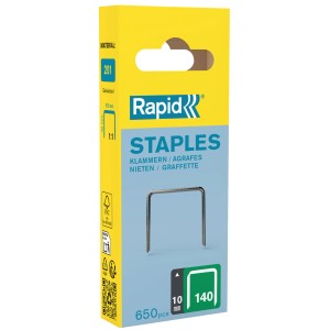 Graffe Rapid a filo piatto No. 140 da 10 mm