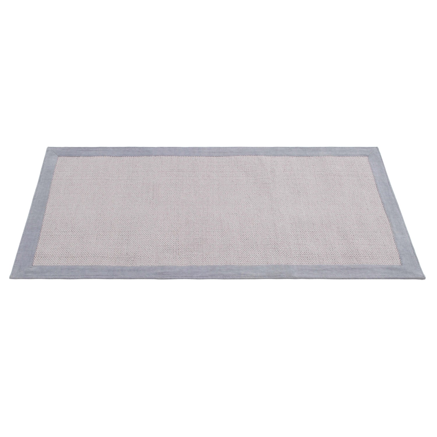 Tappeto Fluffy polipropilene, grigio, 60x100 | Leroy Merlin Tappeto Fluffy polipropilene, grigio, 60x100 | Leroy Merlin