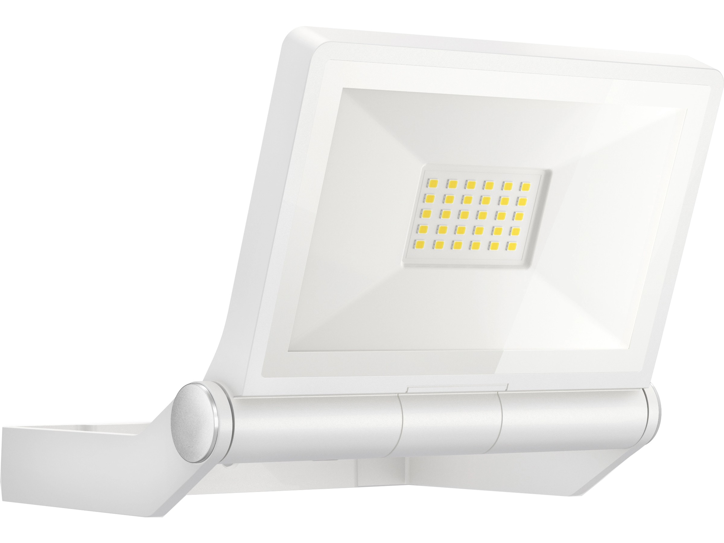 Faretto Da Parete Esterno Saxby Odyssey ST5010W, Bianco, LED 35W, IP44, Regolabile E Moderno