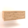 Mobile bagno sospeso effetto legno.