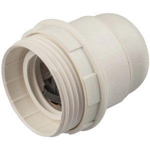 Portalampade t.b.t. bianca per lampadine.